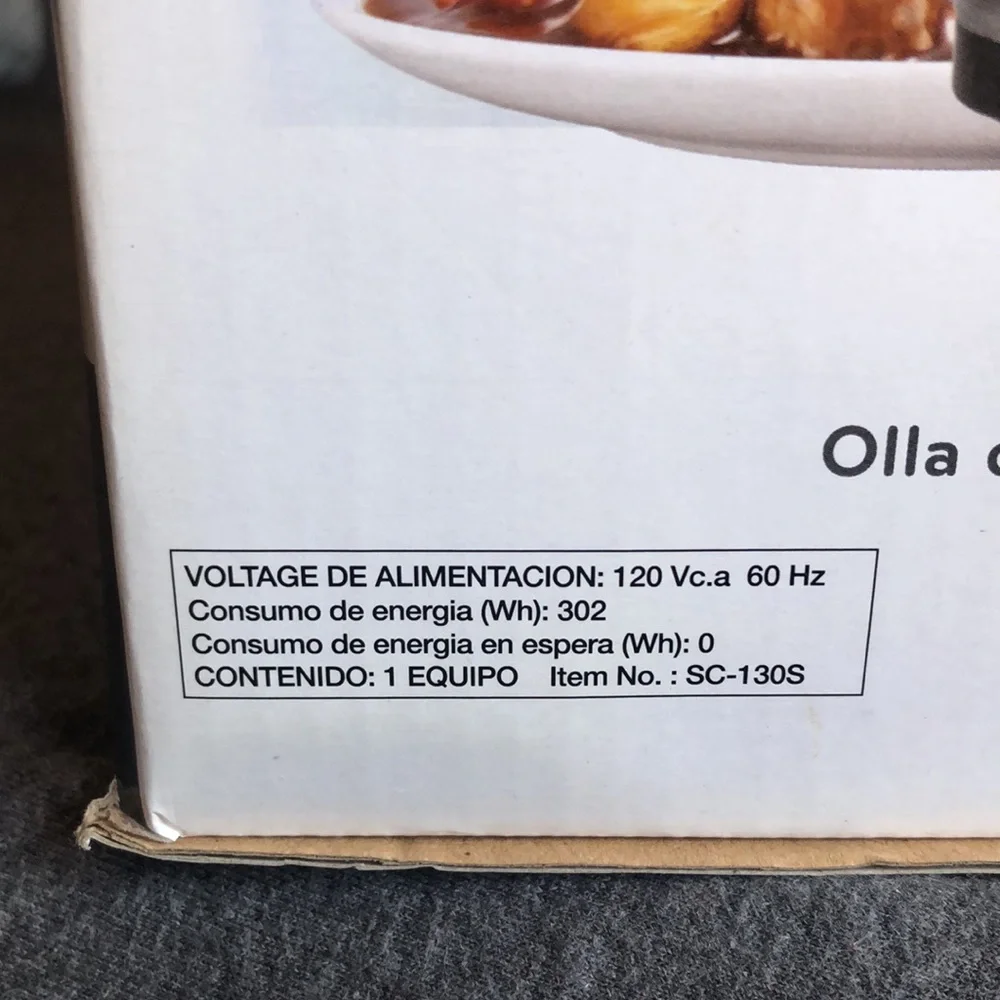 Brentwood Stainless Steel 3 Quart Round Slow Cooker nwt